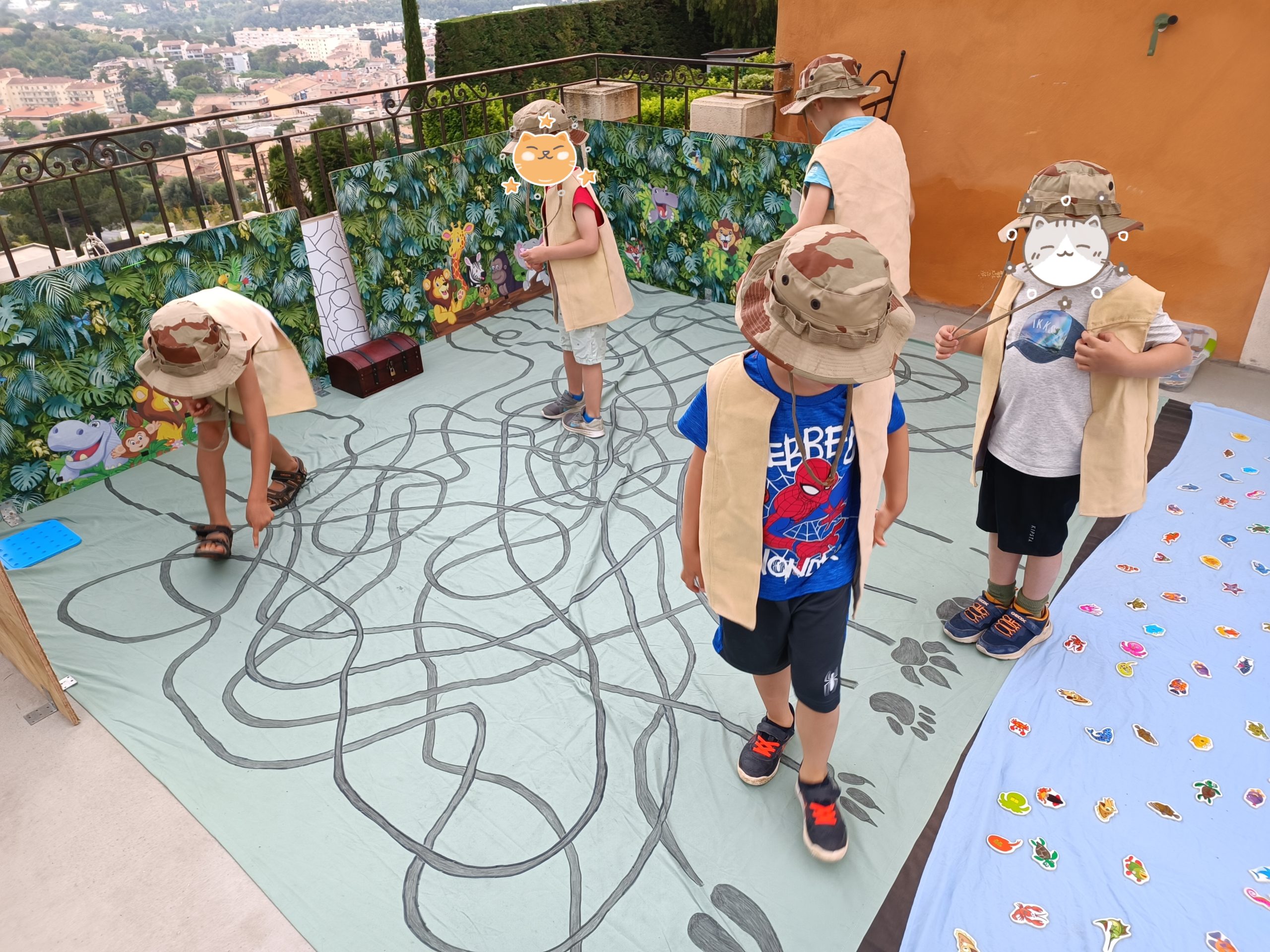 Photo du scénario Jungle safari